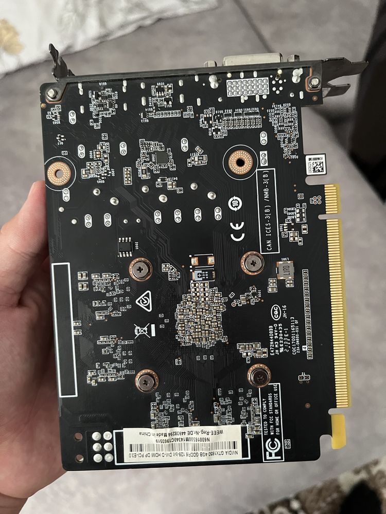 Gtx 1650 4gb видеокарта