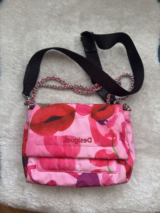 Geanta desigual lips M Christian Lacroix