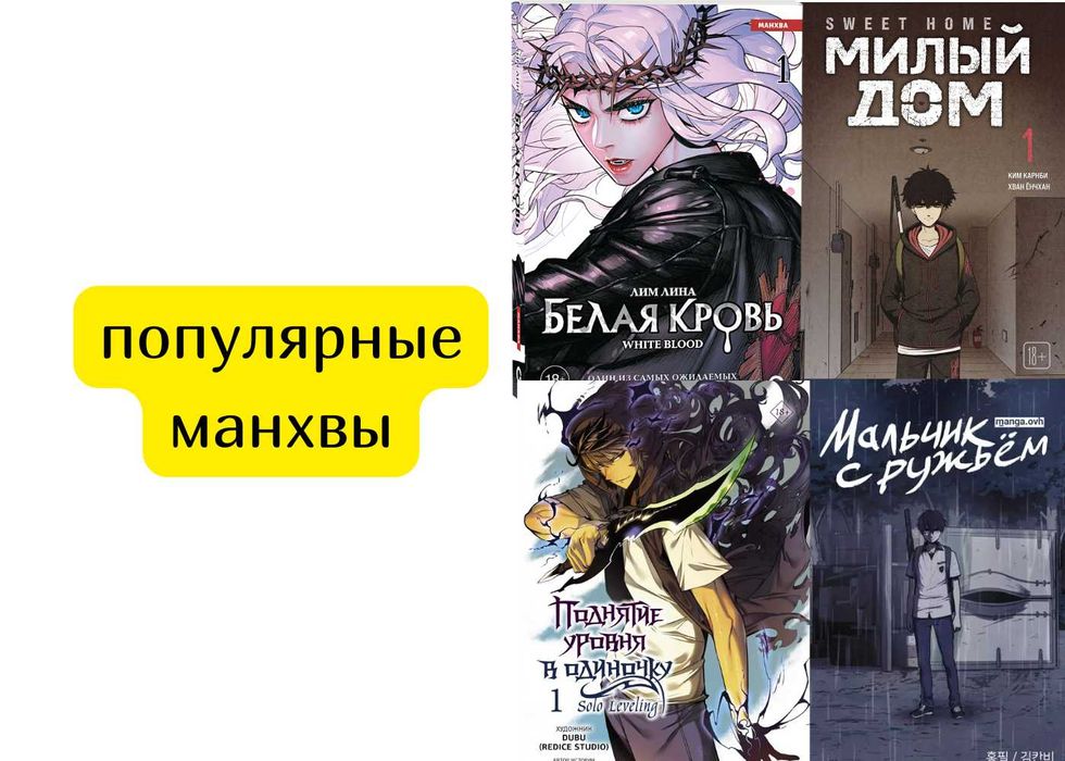 популярные манхвы