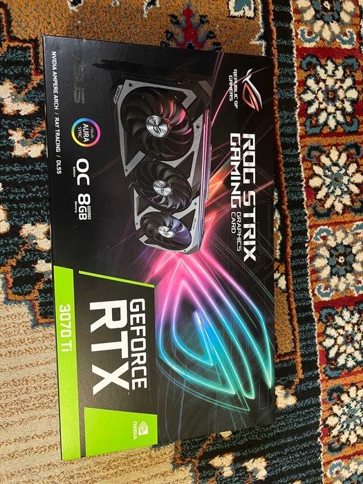 Видеокарта Asus Rog Strix Gaming Geforce RTX 3070-Ti