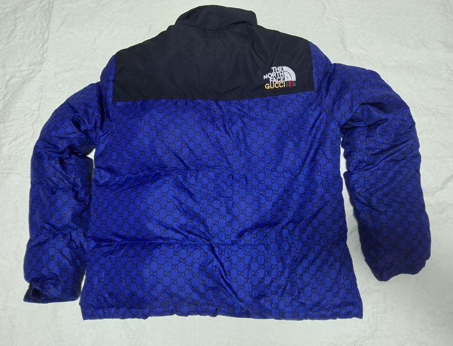 Geacă puffer din colaborarea The North Face x Gucci mărime XL