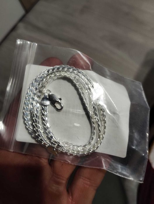 Lantic și brățară argint