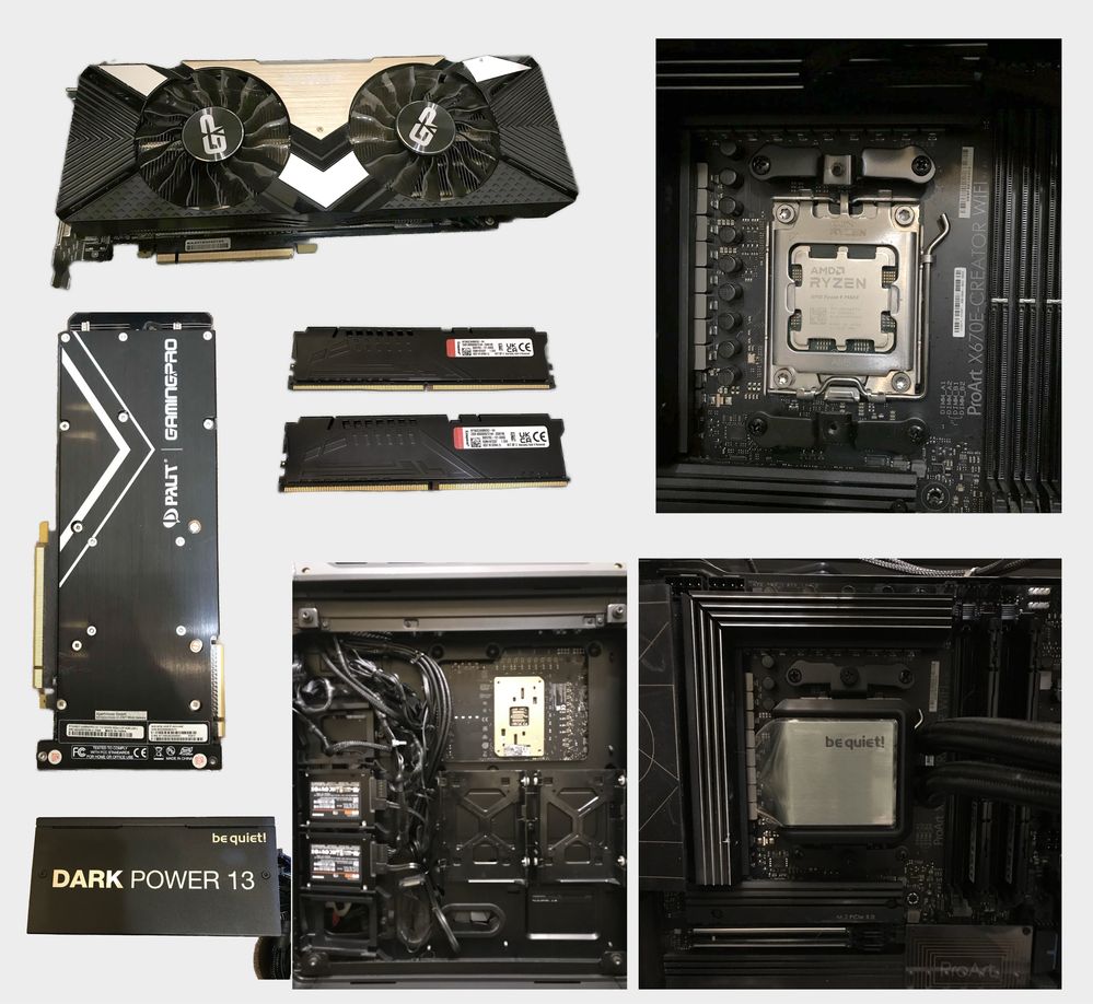 Професионален и Геймърски компютър с Ryzen 9 7950X в кутия Cougar