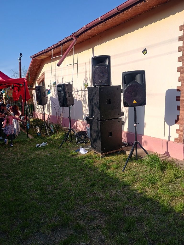 Suond  muzic boxe profesionale de închiriat