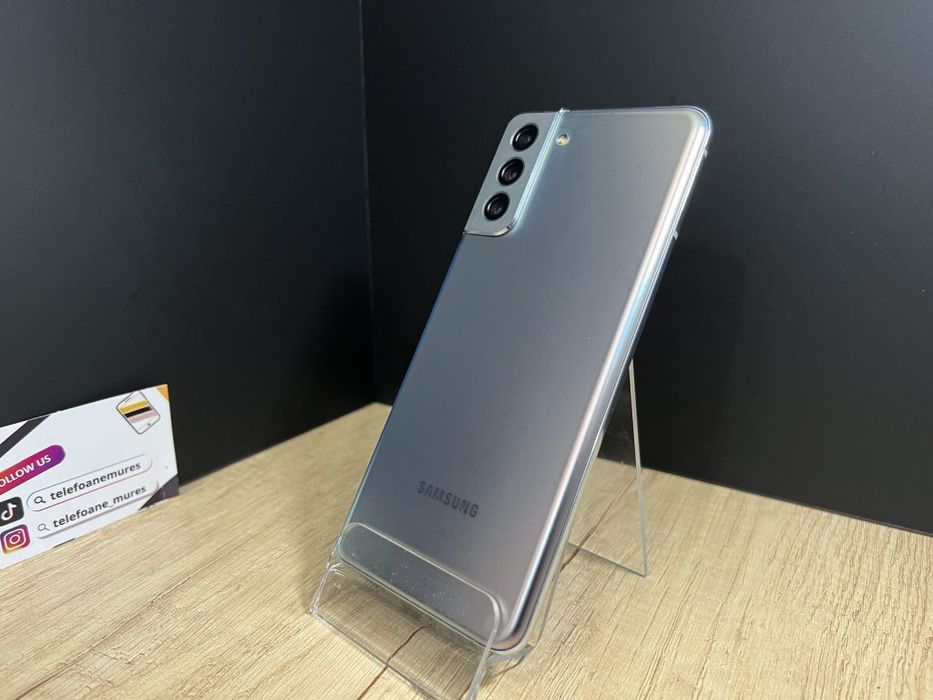 Samsung Galaxy S21 Plus 128Gb Silver Second-Hand Satisfăcător 3 ani ga