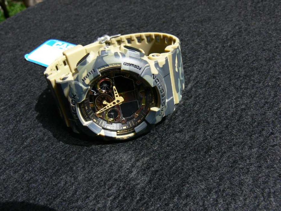 Ceas Sport CASIO G-SHOCK GA-100 CAMUFLAJ Edition-NOU 2025 !!!