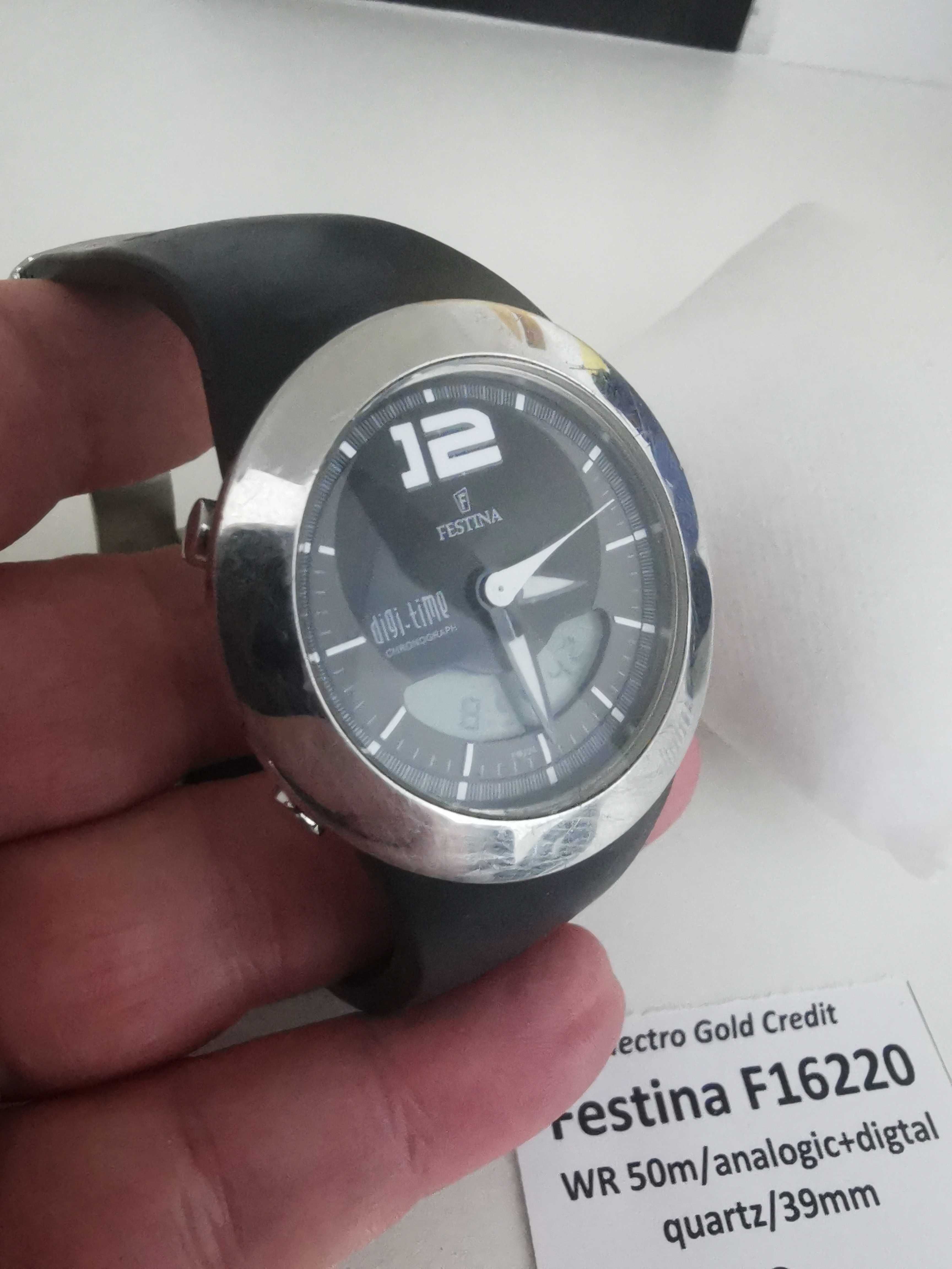 Ceas Festina F16220 Analogic+Digital/39mm/Quartz/WR 50m ID2038