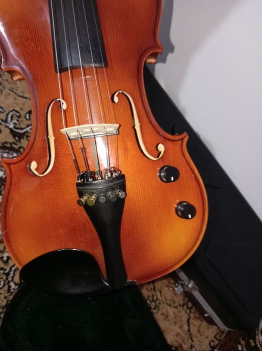 Vand vioară care se poate canta și la rece și electric