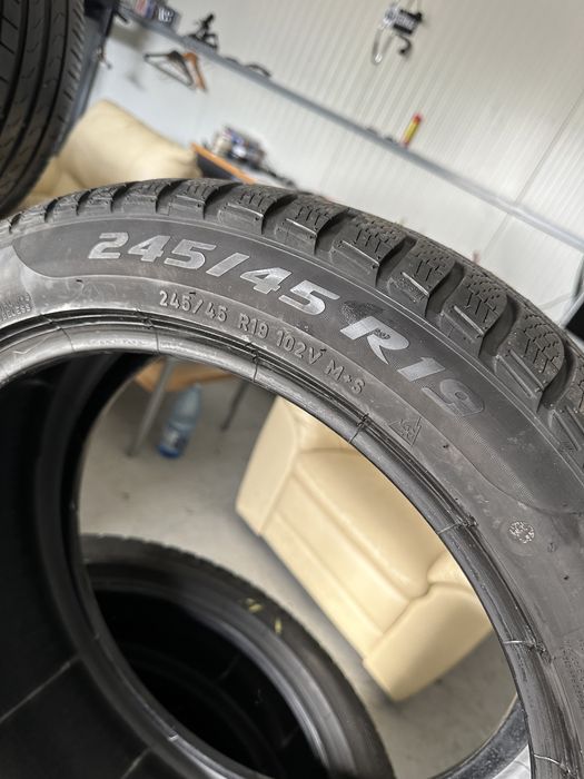 4 anvelope pirelli 245 45 19 top ca noi originale bmw runflat ms