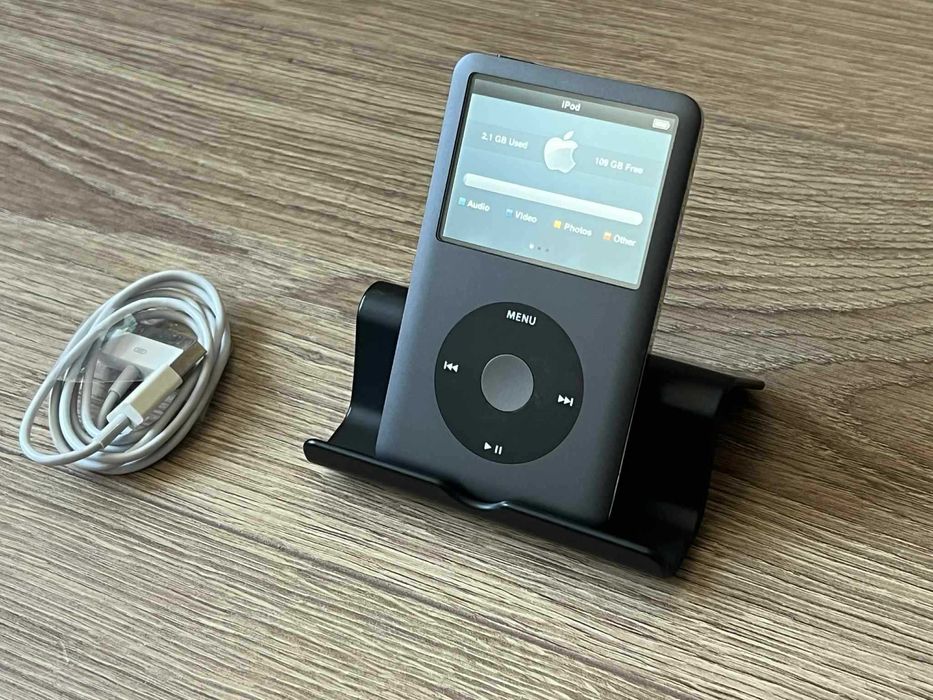 Ipod classic 6th gen 120GB HDD fara baduri,testat,perfect functional