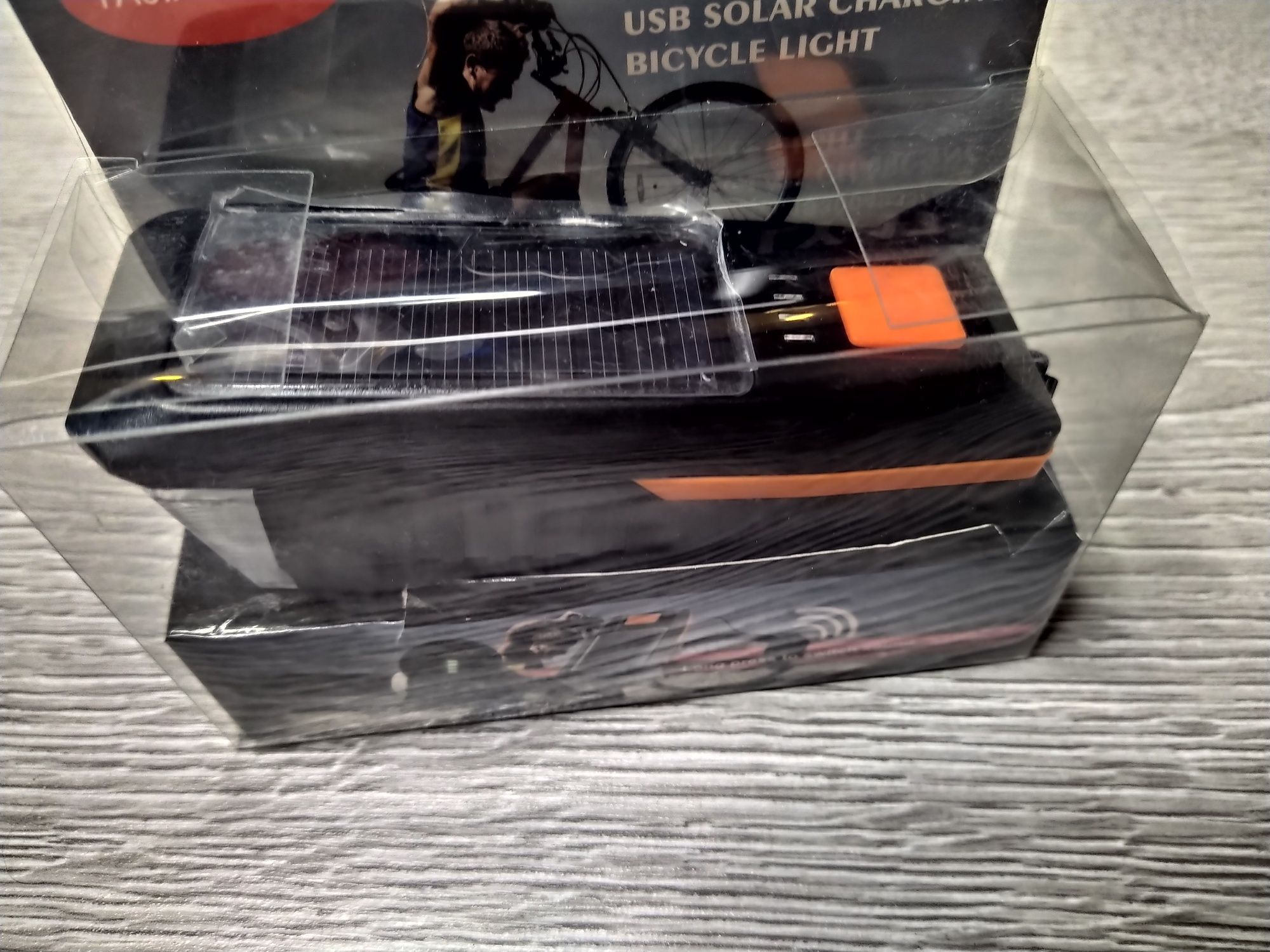 Far lampa cu panou solar pentru bicicleta / trotineta, claxon