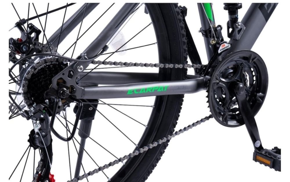 Bicicleta MTB Full-Suspension E-CARPAT E2660A 26", Gri