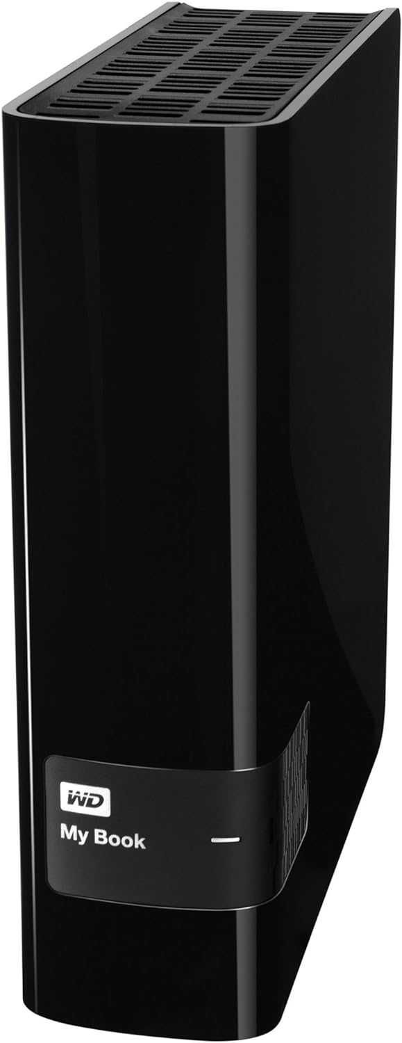 WD My Book. 6TB Desktop External Hard Drive - USB 3.0, Black.