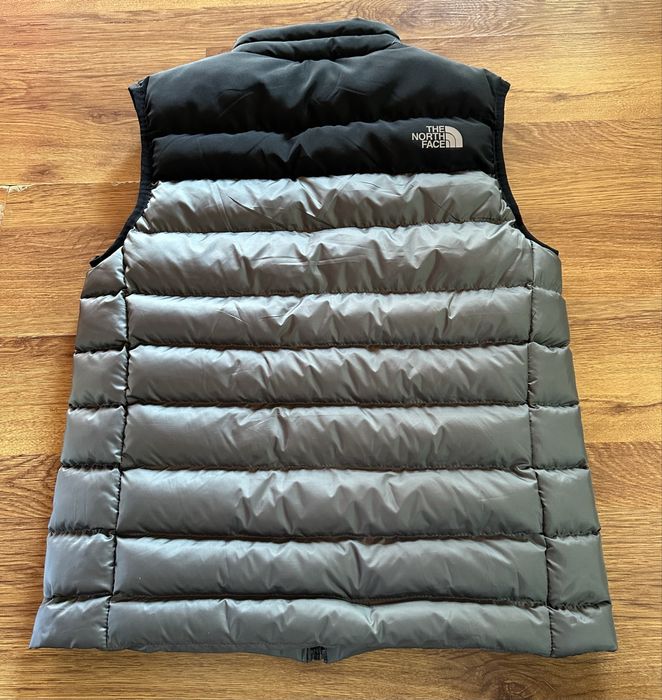 Мъжки елек The North Face в сиво с черно