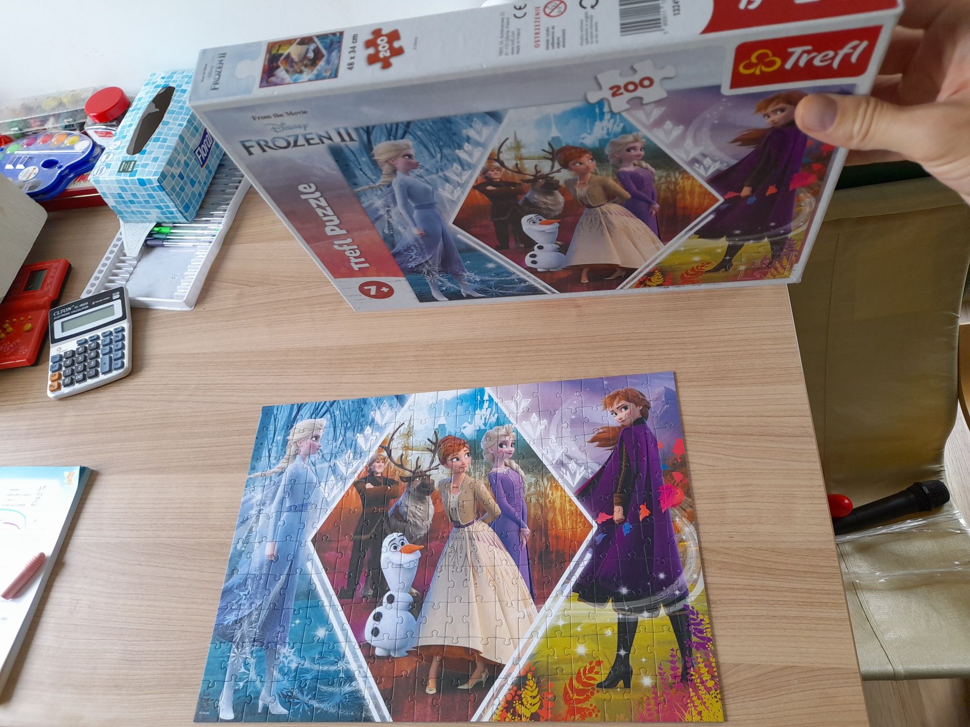 puzzle frozen 2 II trefl 200 piese 7+ Elsa Ana nou original sigilat