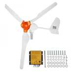 VEVOR Turbină eoliană 800W, 12V, 3 pale, rotor 1.5 m, kit complet