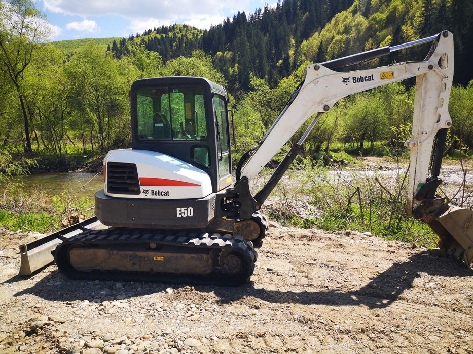Excavator miniexcavator Bobcat E50