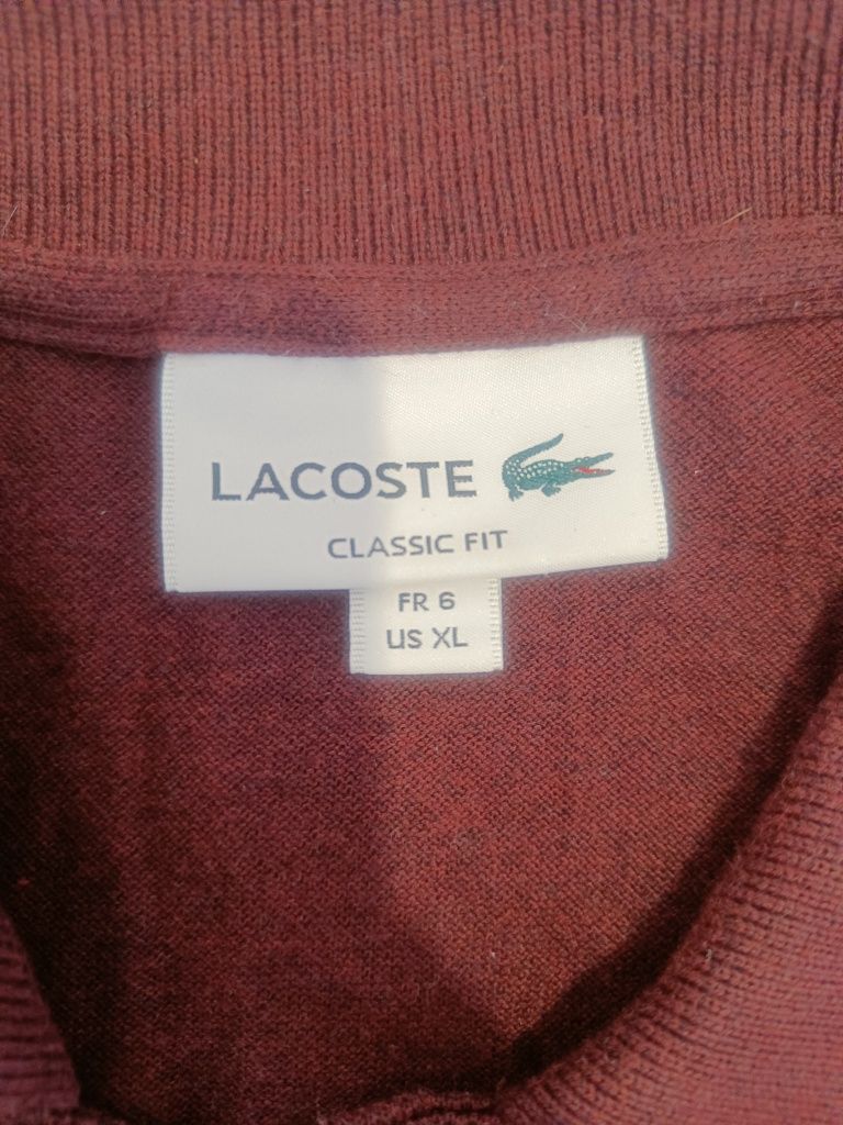 Мъжка поло тениска Lacoste Classic fit XL