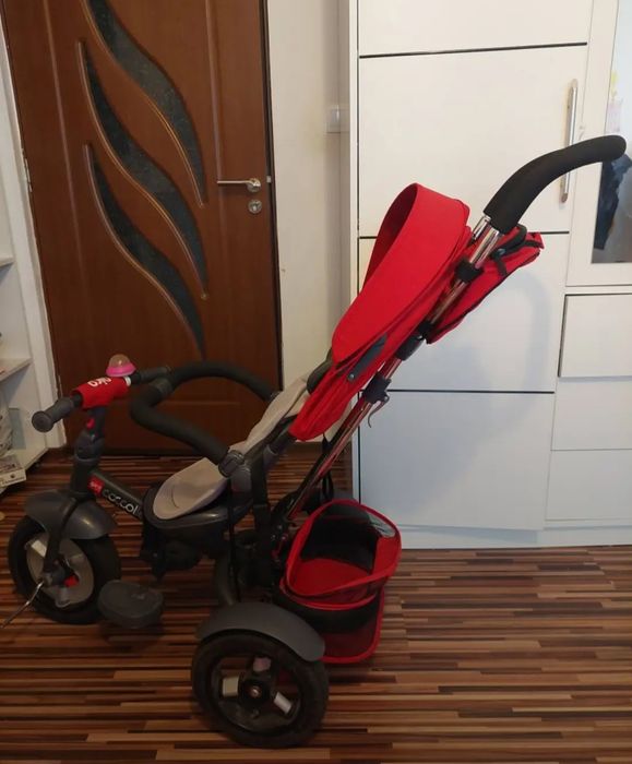 Tricicleta Coccolle Giro plus cu pozitie de somn