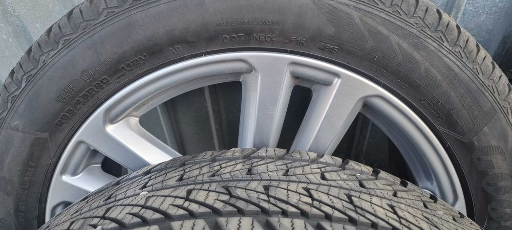 jante originale audi Q8, audi Q7, cu anvelope de iarna 285/45/20