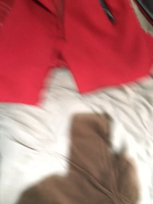 Palton culoare rosu marimea xl