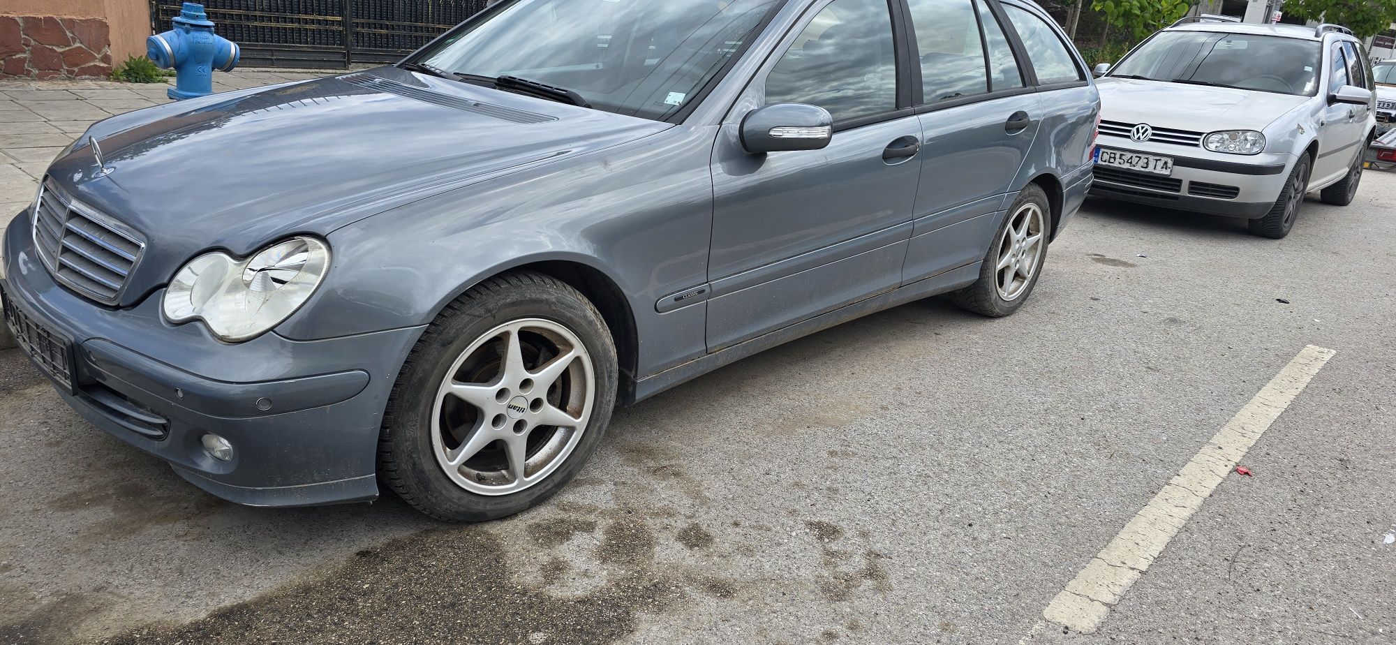 Mercedes W203 C200 на части