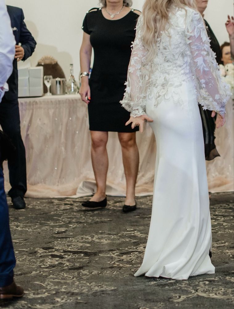 Rochie de mireasa marimea XS-S, ofer voal cadou
