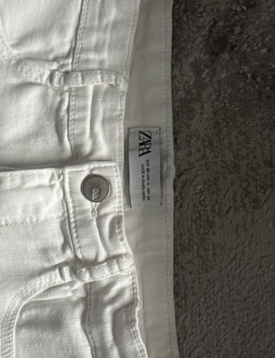 Blugi albi skinny dama
