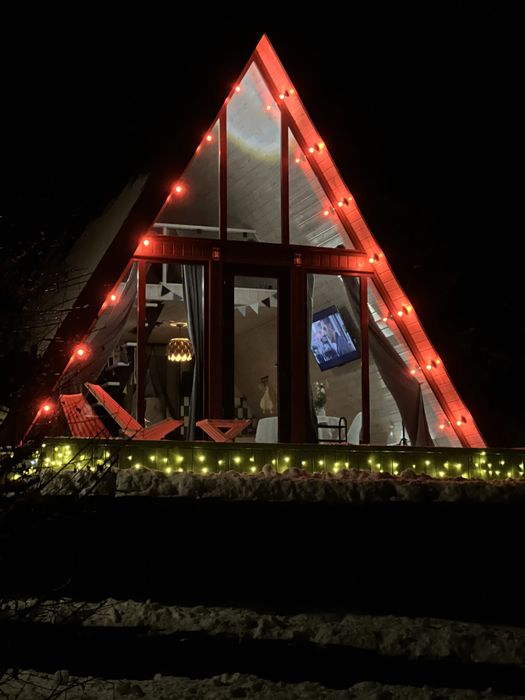 Дом у озера  A-Frame в аренду