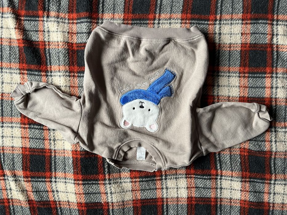 3бр зимни блузи унисекс размер 86