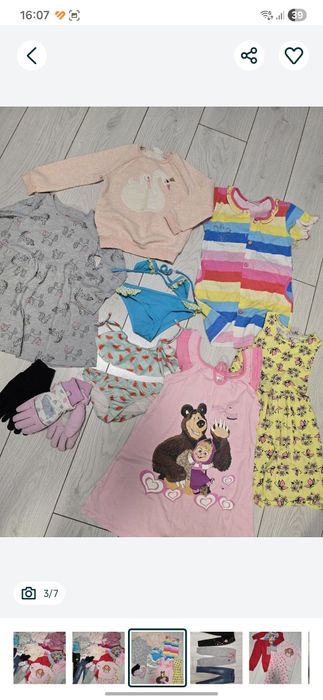 Вещи на девочку 5-6лет