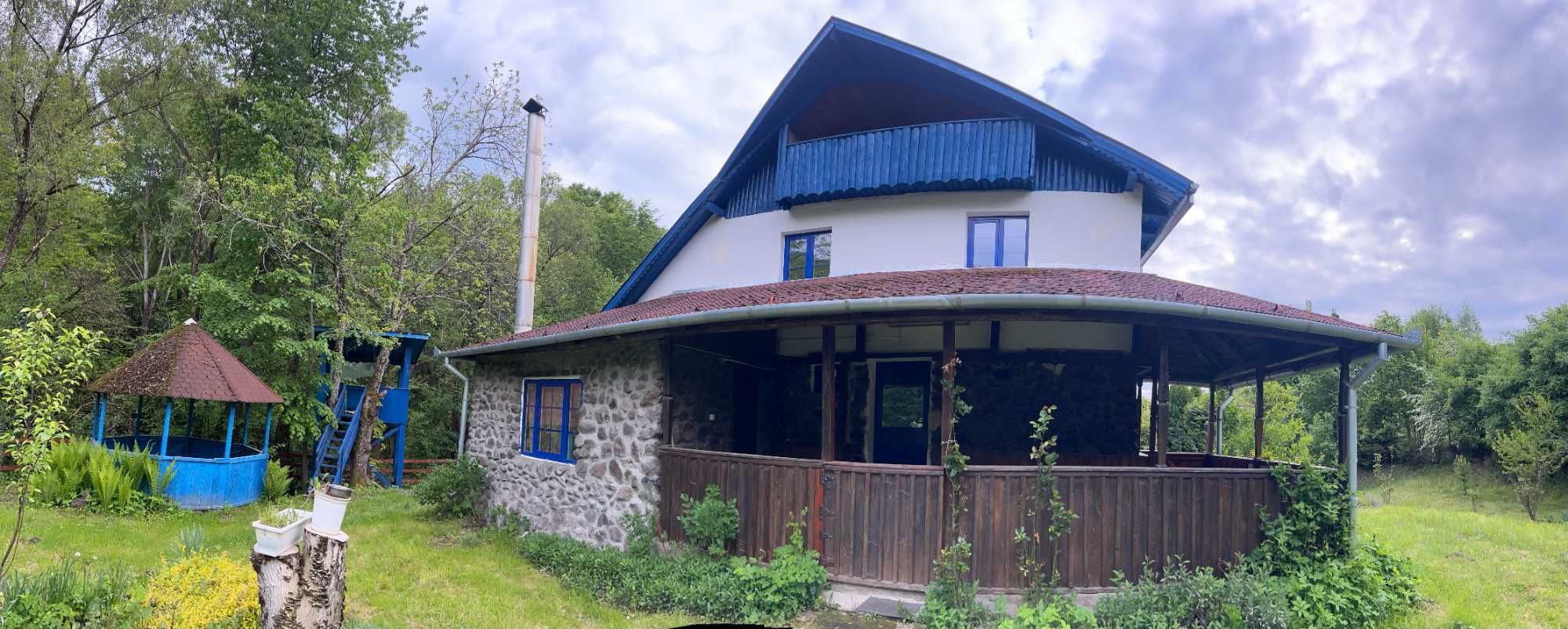 Vilă tradițională cu turn, lângă râu și pădure – 50 ari – Toaca, Hodac