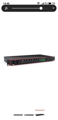 Звуковая карта Focusrite Scarlett 18i20 карта