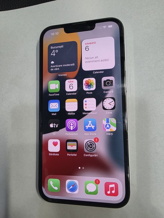 iPhone 13 Pro Graphite La cutie 128GB Liber de retea Stare EXCELENTA