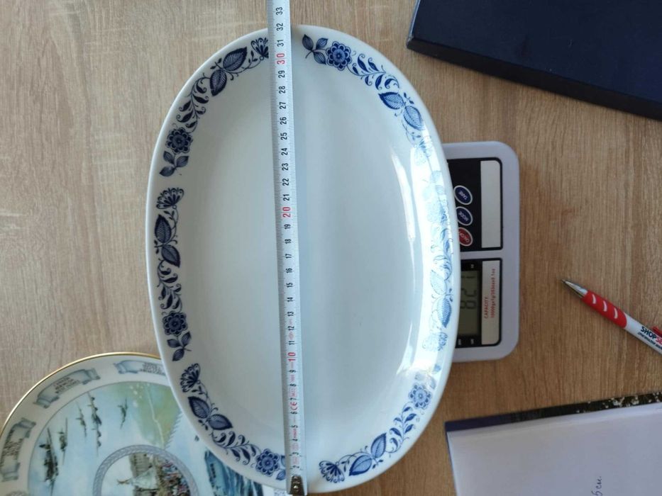 Немски порцеланово плато от Митертайх, Бавария, Германия