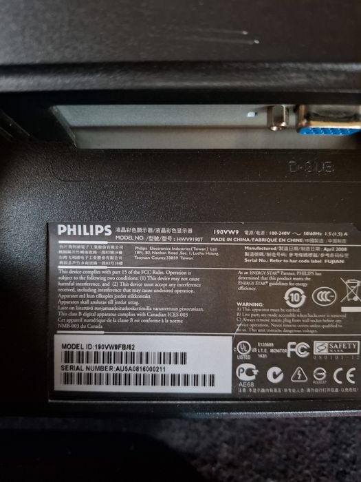 Monitor Philips 19 inch