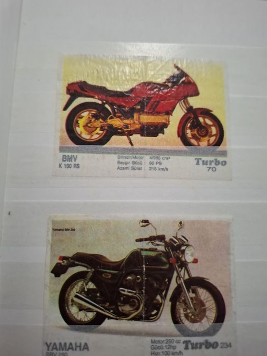 Tichete turbo colecție stare impecabila