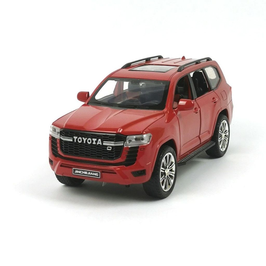 Реалистичен метален джип 1:24 - Звук и светлина TOYOTA