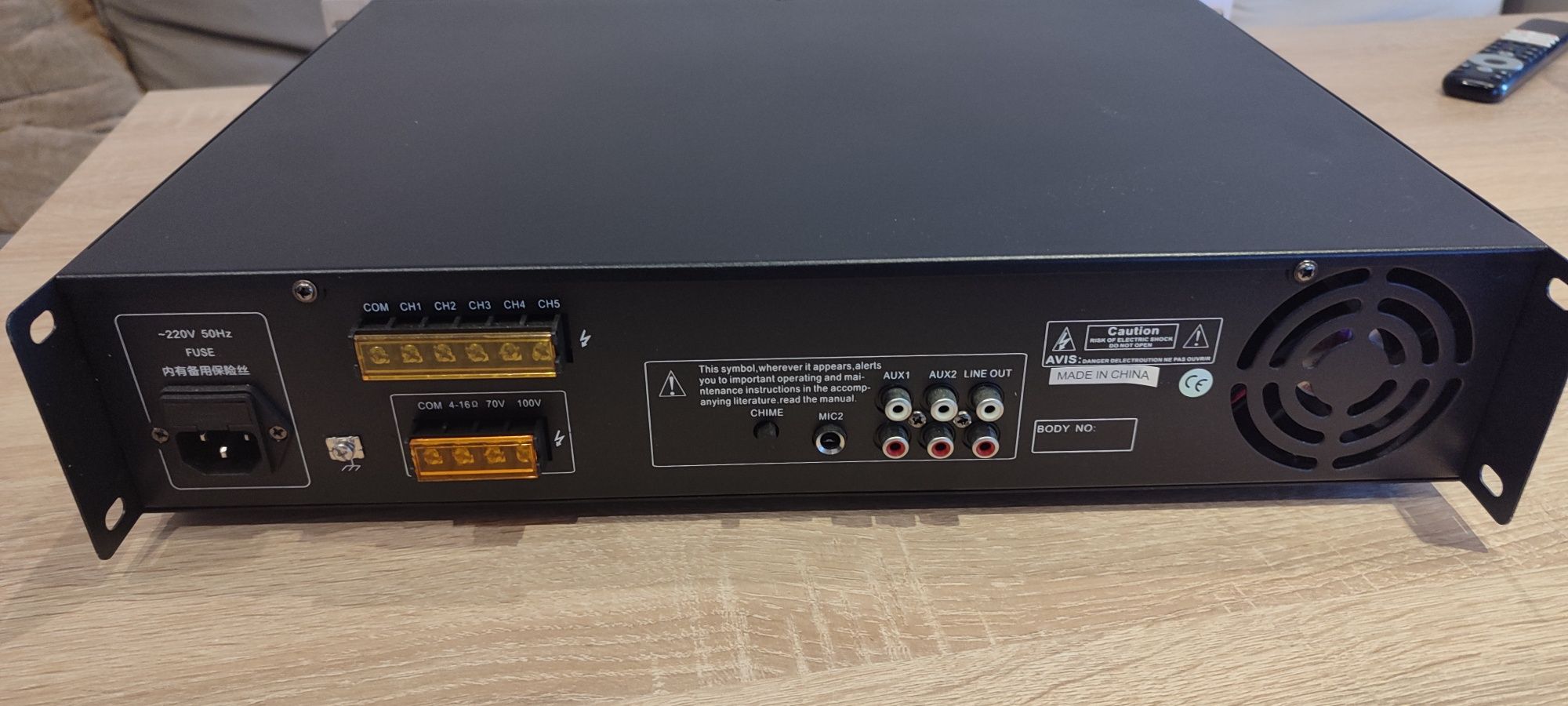 Чисто Нов Аудио Усилвател MQ-1120U BLUETOOTH,120W