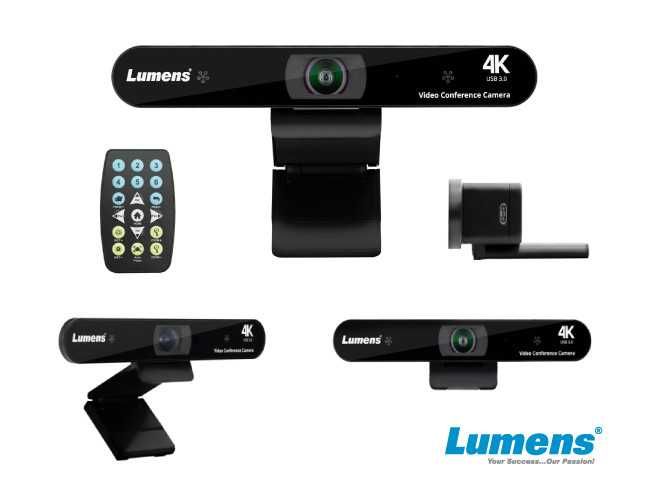 Вебкамера для компаний пультом Lumens 4K WDR + Микрофон веб камера США