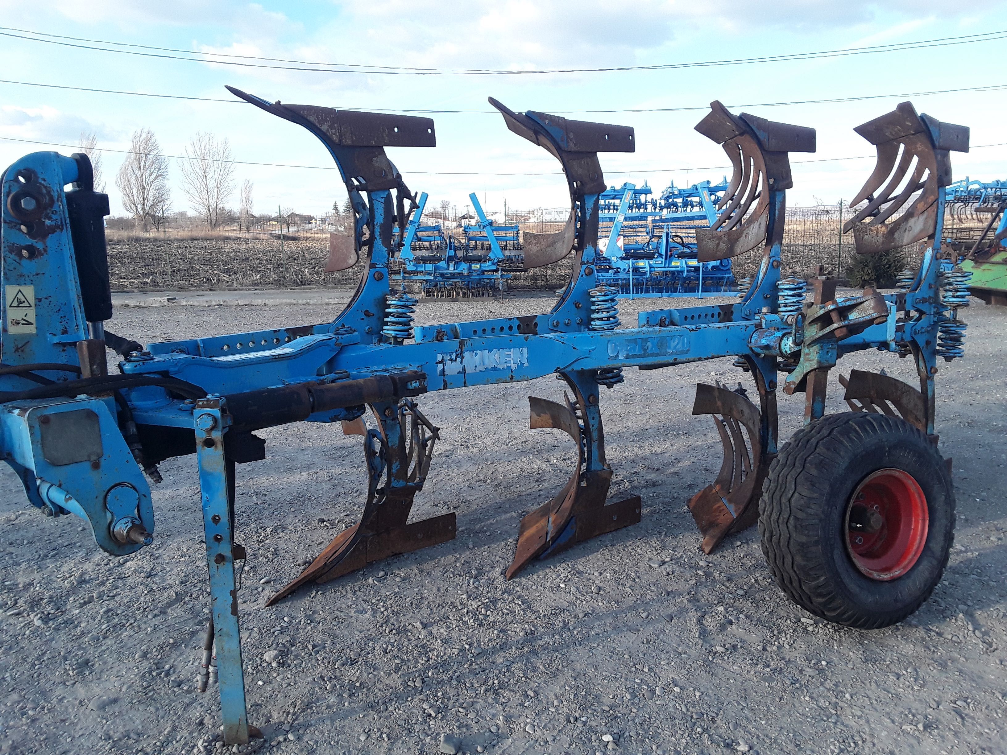 Lemken Opal 120 X - 4 N/85-Cilindru de aliniere- Roata de transport