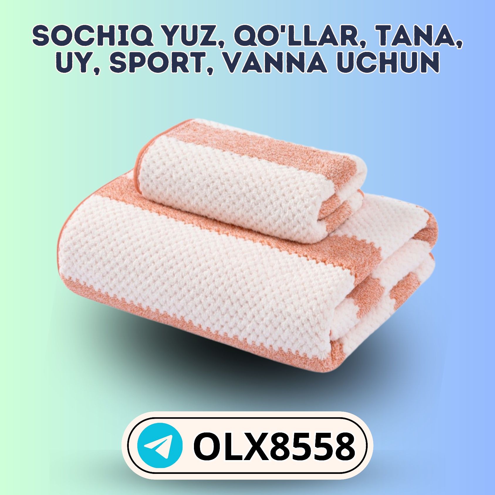 Sochiq yuz, qo'llar, tana, uy, sport, vanna uchun mikrofiber sochiqlar