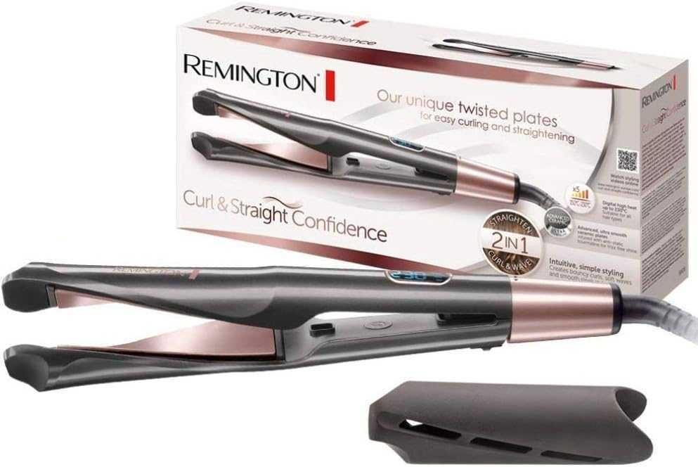 Placă de par 2in1 îndreptat și ondulat Remington 230°C Sigilat !