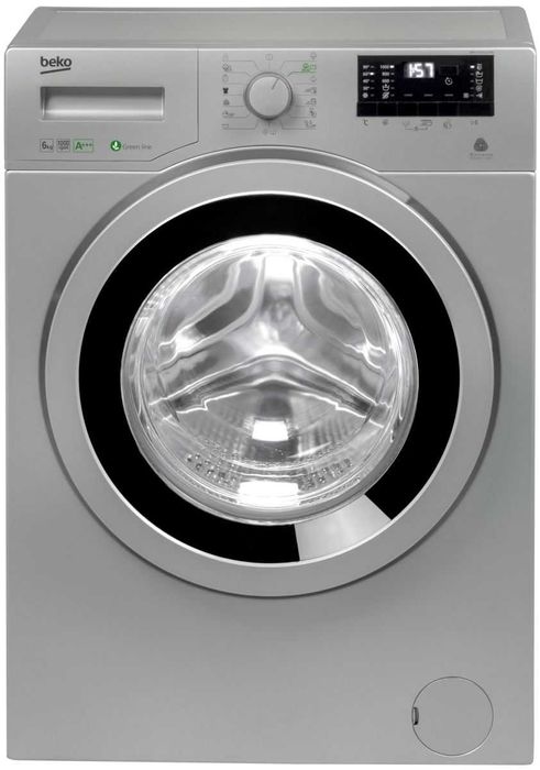 Masina de spalat rufe BEKO, 6 kg, 1200 RPM, Clasa A+++ Slim , Argintiu