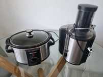 Сокоизтисквачка Finlux и Slow cooker Silver Crest