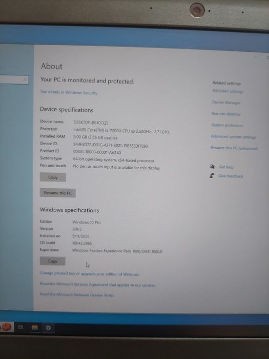 Laptop Lenovo TinkPad