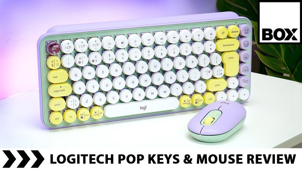 Клавиатура Logitech POP Keys зеленый