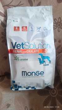 Корм renal and oxalate Monge для  собак