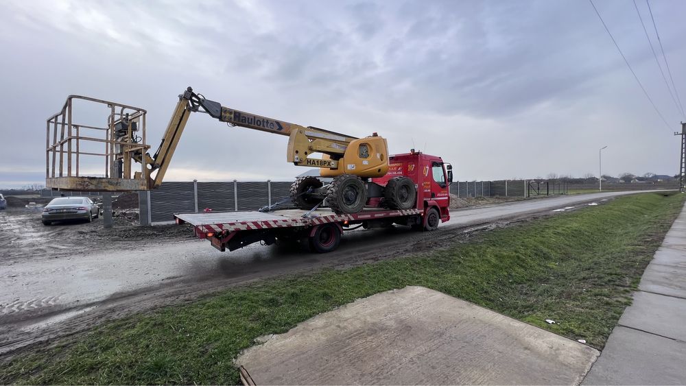 Transport utilaje - auto - asistență - tractări auto