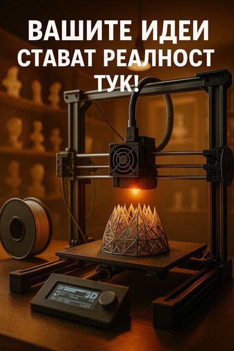 3D Принтиране по Поръчка – Уникални Детайли, Модели и Идеи